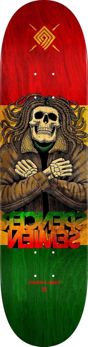 Skateboard Deck Houten Plank Street Skate 7-laags Esdoorn 8 x 31.45 inch Rasta