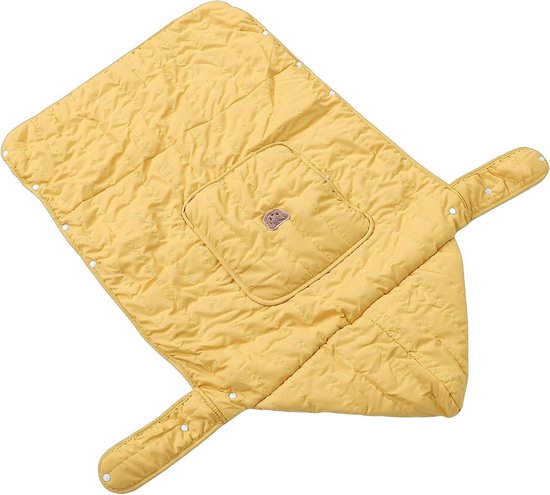 Draagzak Kinderwagenhoes - Baby deken met capuchon - Bescherming baby buiten - Winddicht en ademend - 77x60 cm — afbeelding 3