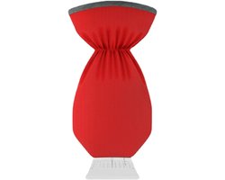 IJskrabber Handschoen - Sneeuwruimer Schep - Auto Winterklaar - Warmte-Isolatie - 35.5 x 16 cm - rood