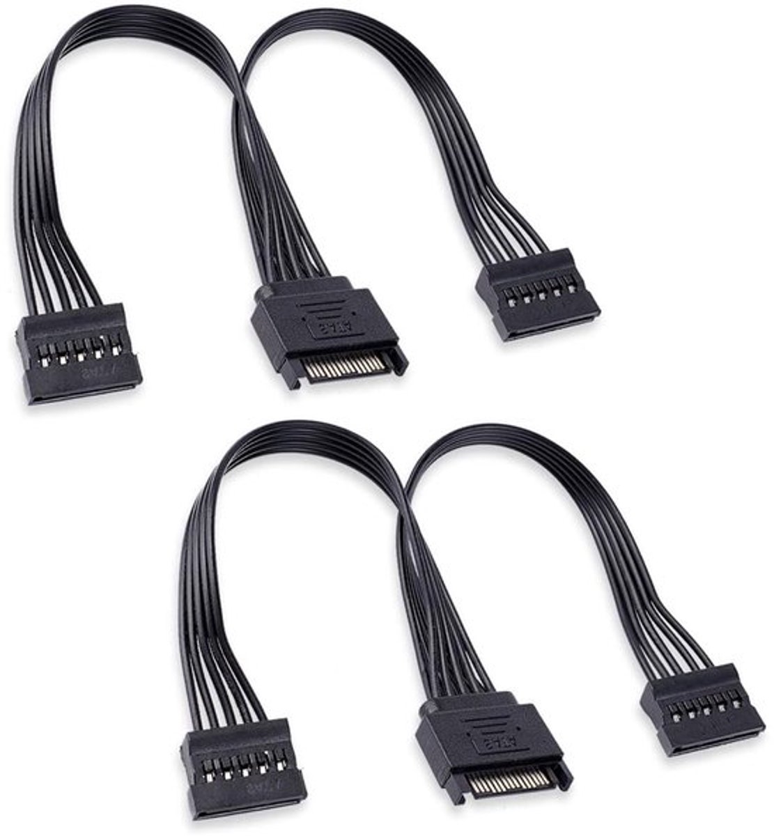 Sata power splitter kabel met 15 pinmale connector