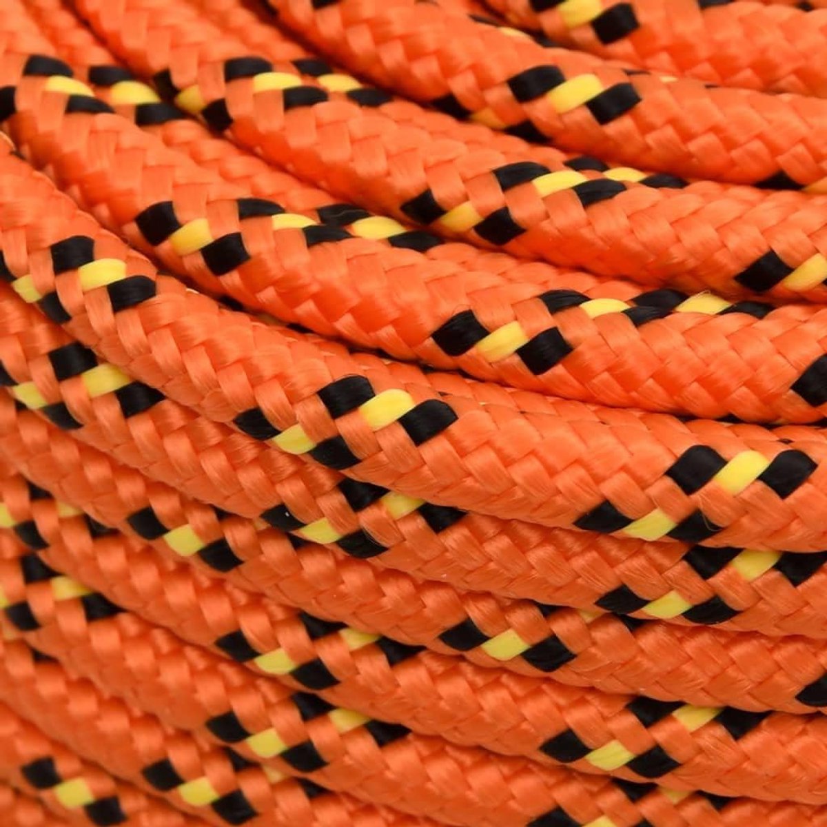 Boottouw - Ankerlijn Touwwerk - Vastmaken Boten - Duurzaam Polypropyleen - 100 meter - Oranje