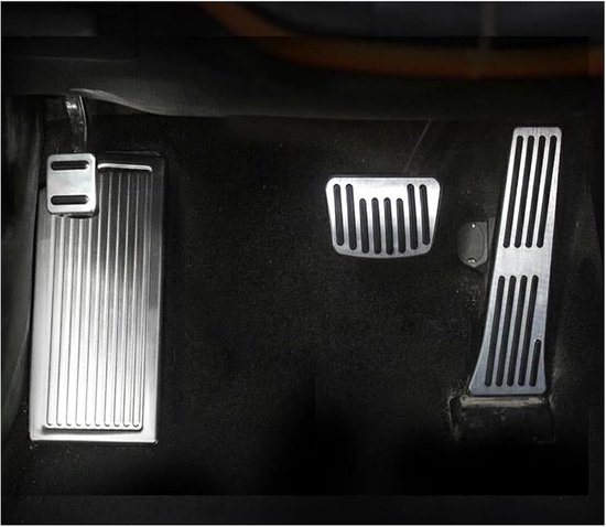 Pedaalhoezen Auto - Remvoetsteun - Verbeterde Grip - Antislip Rubber - Set van 2 - Zwart — afbeelding 4