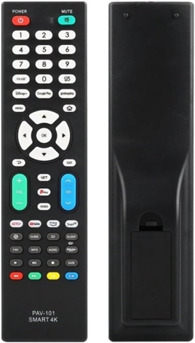 Universele Afstandsbediening - TV Afstandsbediening - TV Bediening - Compatibel met Elk Merk - 1 x 1 x 1 cm