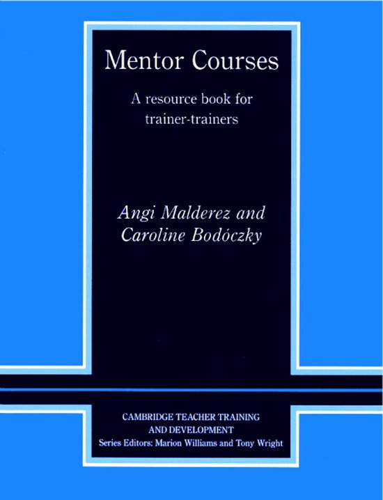 Cambridge Teacher Training and Development- Mentor Courses - cover
