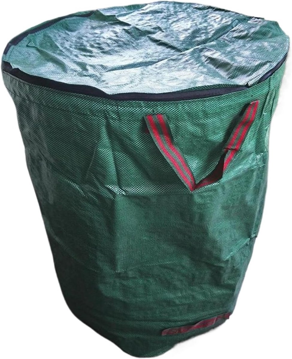 Tuinafvalzakken - Bladopvangzak - Tuinafval Verzamelen - Herbruikbaar Waterdicht - 72 Gallons - Groen
