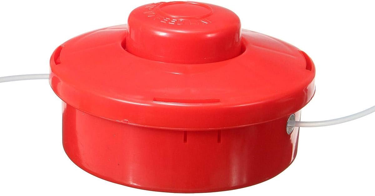 Grastrimmerkop - Trimmerkop - Gazon Onderhoud - Duurzaam Ontwerp - 11.2 cm - Rood