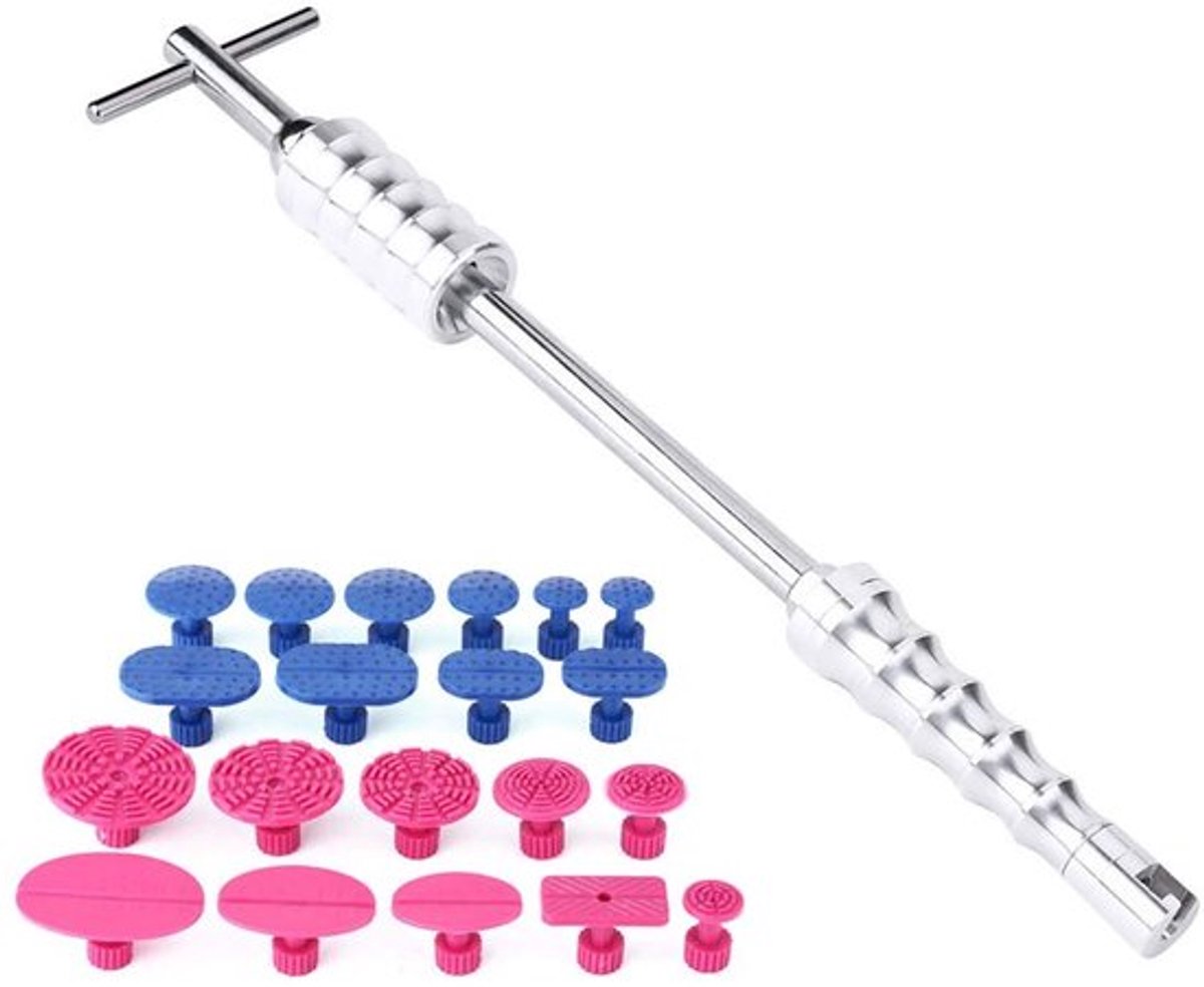 Dailygoods- Deukentrekker Set - T-bar Slagtrekker - 20 Stuks Trek Tabs