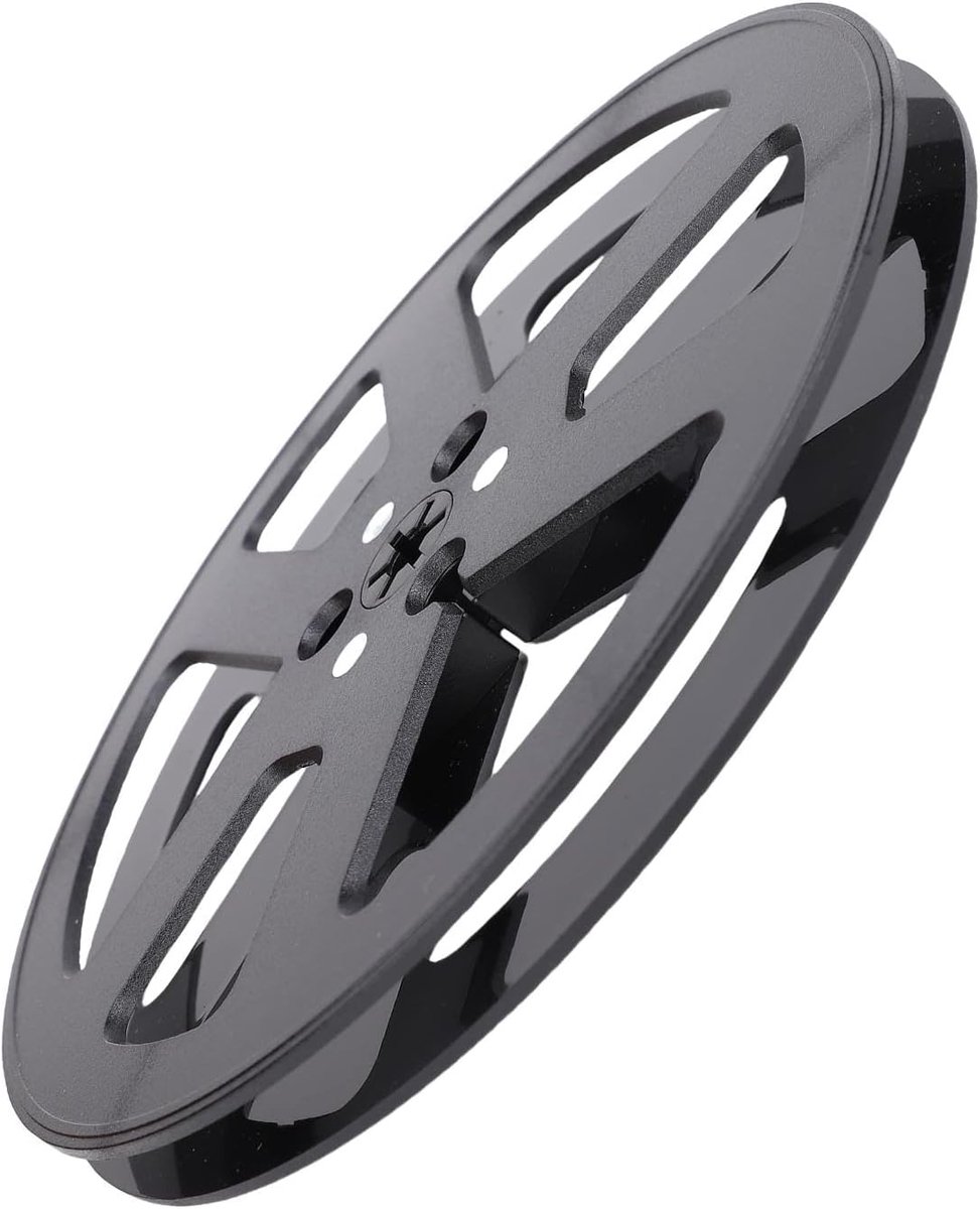 Lege Tape Spoel - Opname Spoel - Analoge Opname - Verbeterde Duurzaamheid - 7 Inch Diameter - Zwart