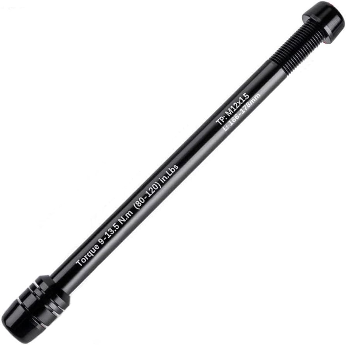 Fietstrainer Steekas - Adapter Pen - Indoor Fietsen - Verstelbare Breedte - 12x142-148mm - Zwart