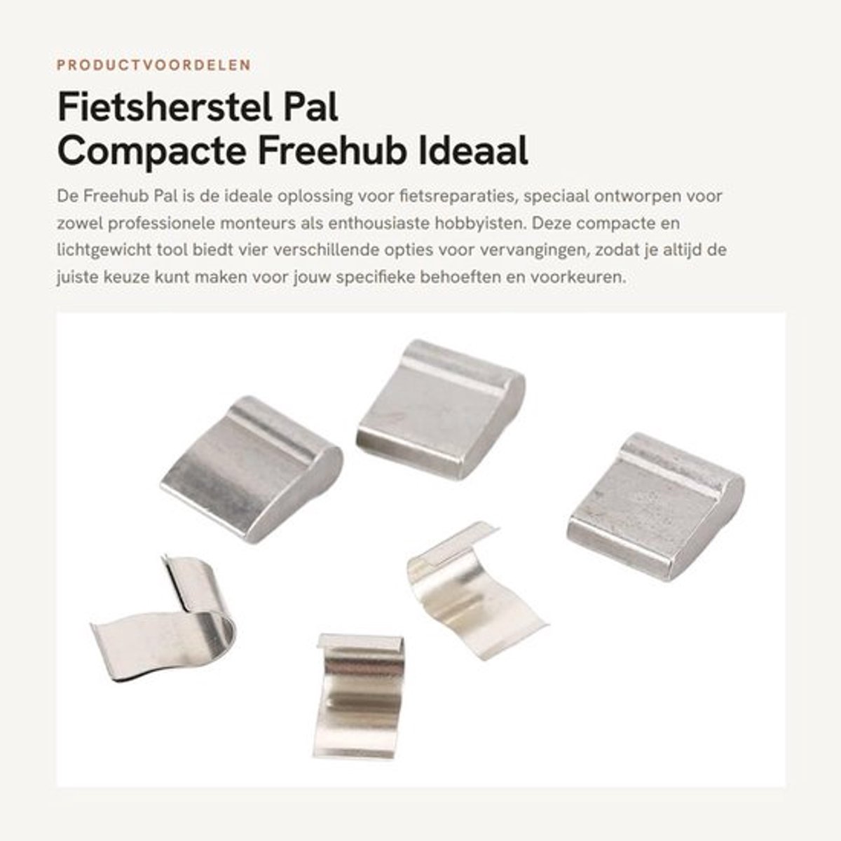 Dailygoods- Freehub Compact - Fietsnaaf - Stalen Materiaal - Vervangingsset