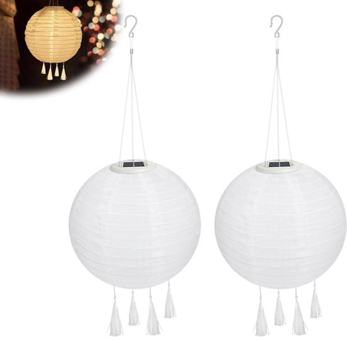 Buitenlantaarn set van 2, waterdicht Inovra Plus