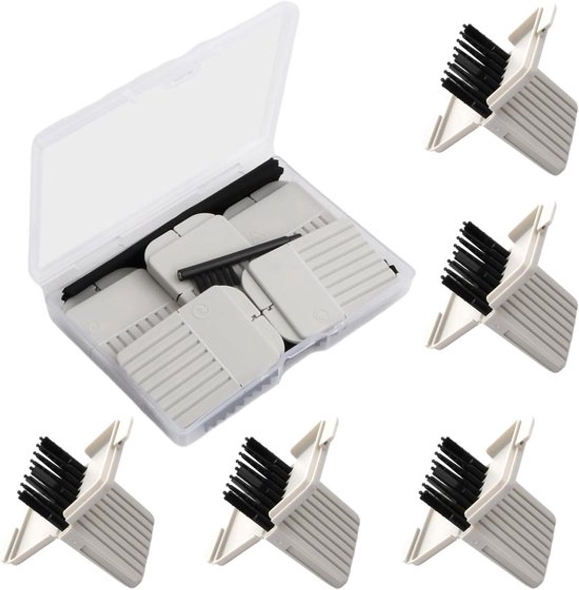 Allecto Plus - 5-delige set hoortoestelfilters (40 stuks) cerumenfilters
