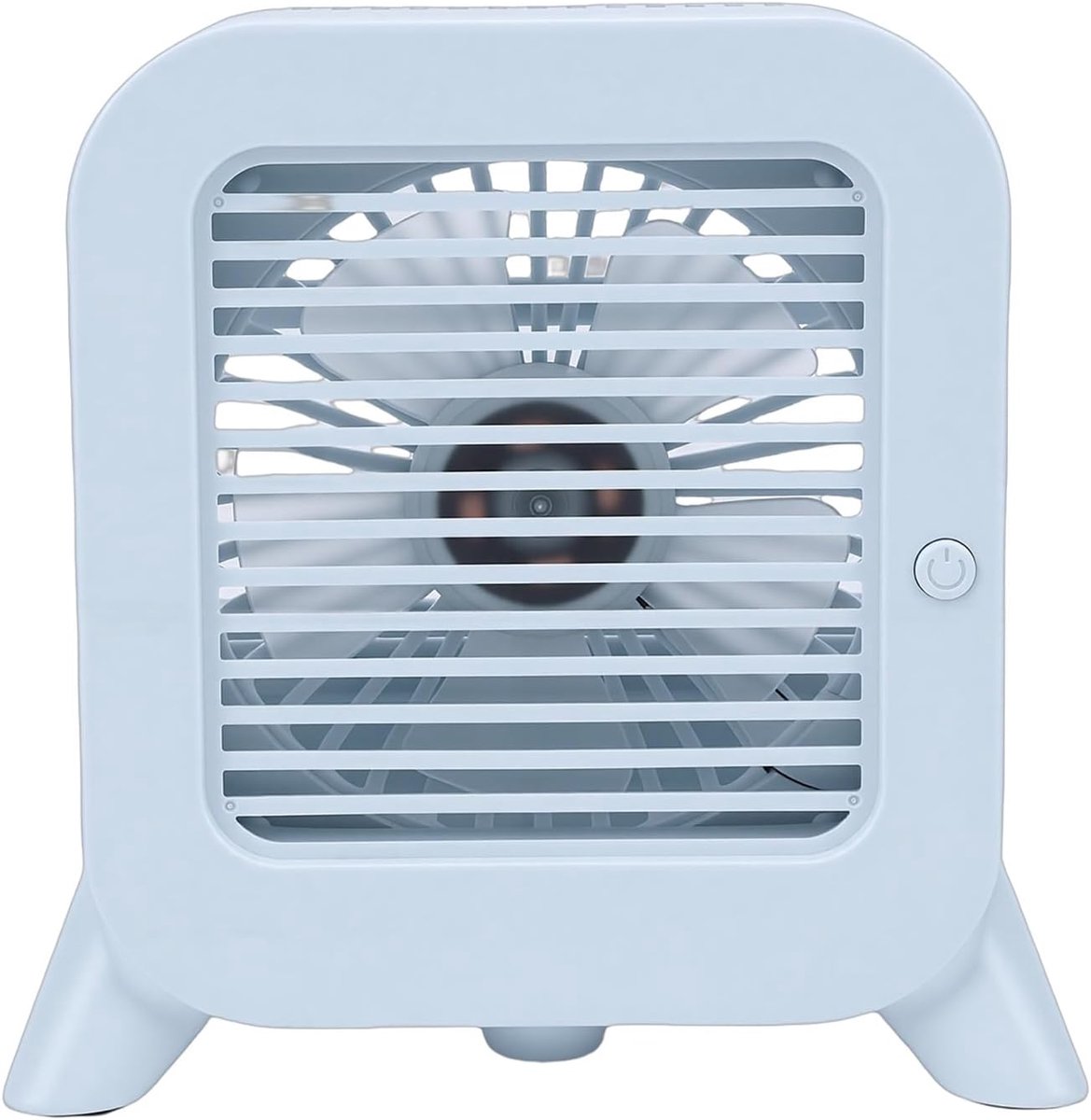 Mini Airco Ventilator - Draagbare Koeler - Persoonlijke Verkoeling - Met IJstoevoeging - 13.5cm Hoog - Wit