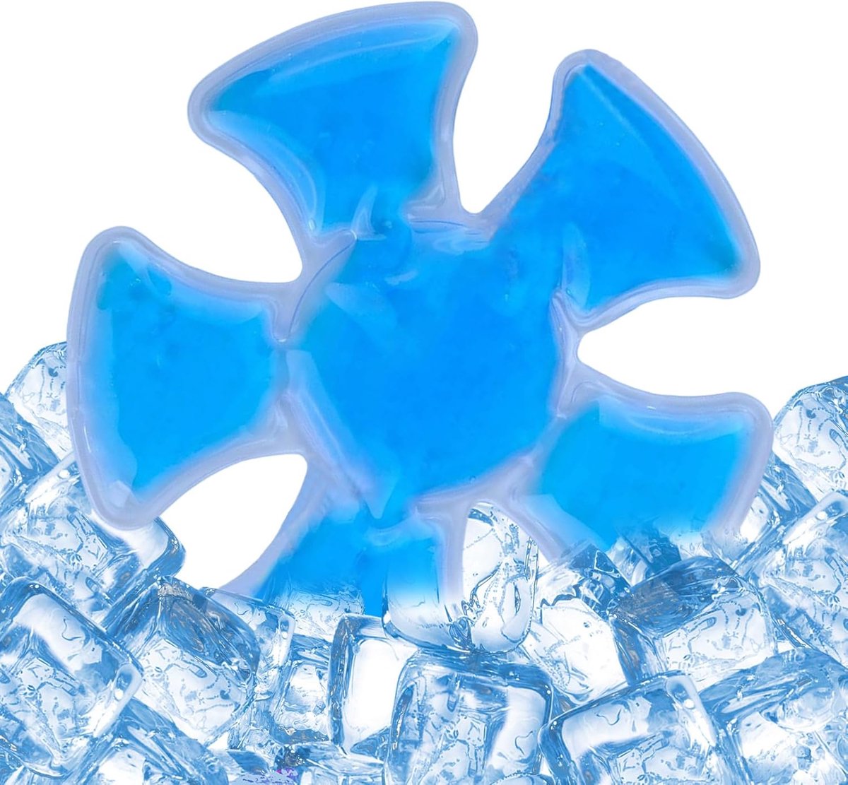 Hoed Cooling Insert - Gel Cold Liner - Warmte Verlichten - Herbruikbaar Gel Pak - 18 cm Diameter - Wit