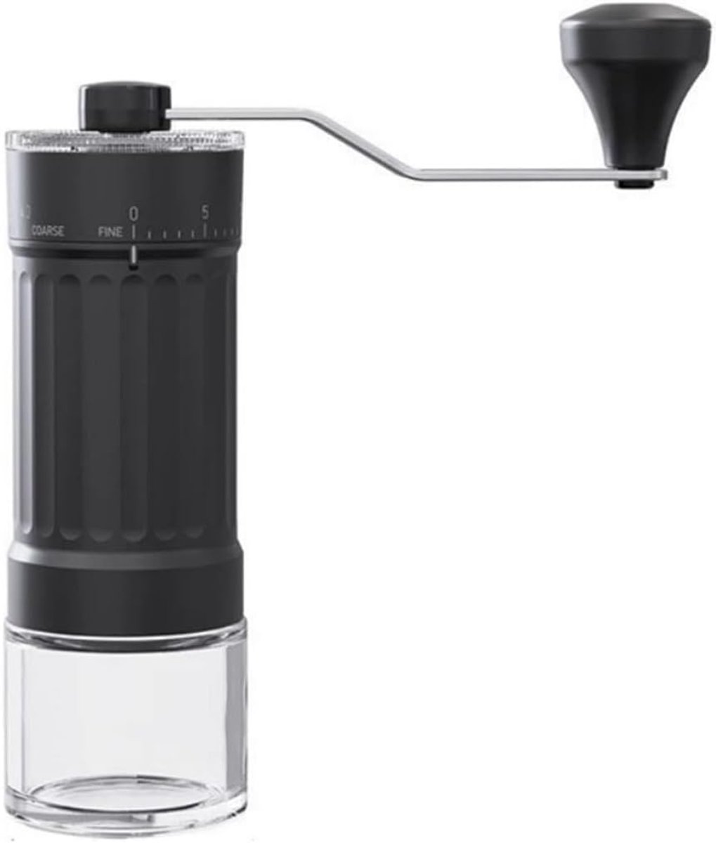 Koffiemolen Handmatig Bonenmaler Conisch Verse Koffie 40 Instellingen 30g Capaciteit Zwart