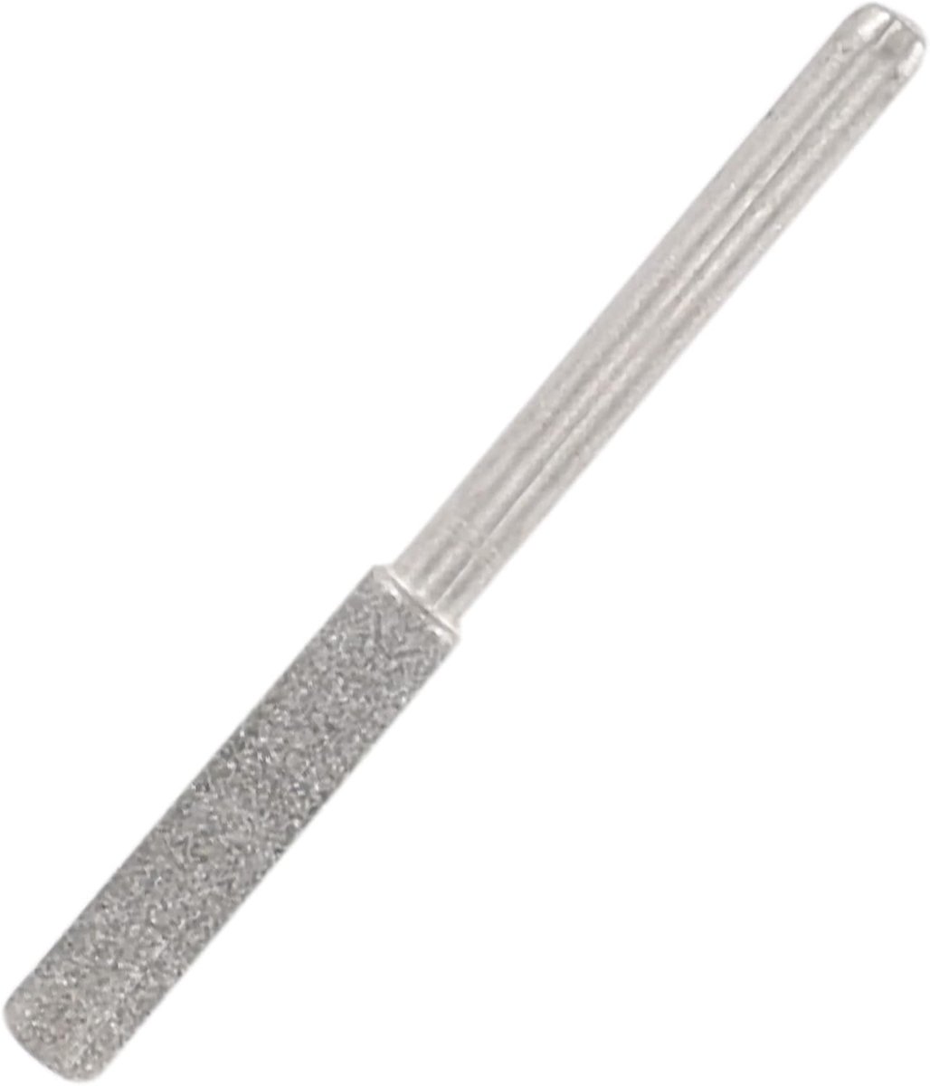 Kettingzaag Slijper - Slijpstenen Vijl - Metaal Polijsten - Stevig Amaril Korrel - 30 Stuks 4 mm - Zilver