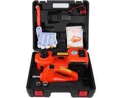 Elektrische Vloerkrik - Auto Krik Set - Voertuig Onderhoud - 5 Ton Capaciteit - 155-450 mm Hefhoogte - Zwart