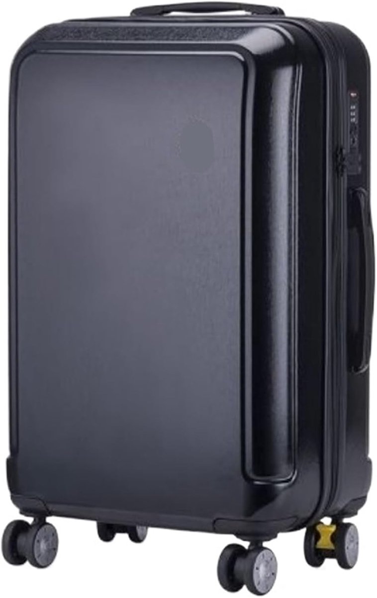 Bagage Koffer - Reiskoffer Trolley - Reizen Comfort - 360° Zwenkwielen - 20 inch - Zwart