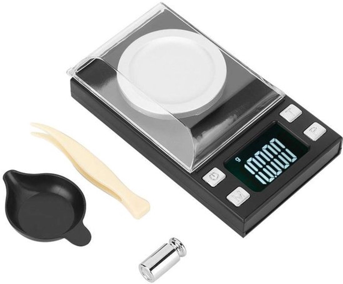 Allecto - Digitale Elektronische Schaal - Hoge Precisie - Draagbaar en Compact