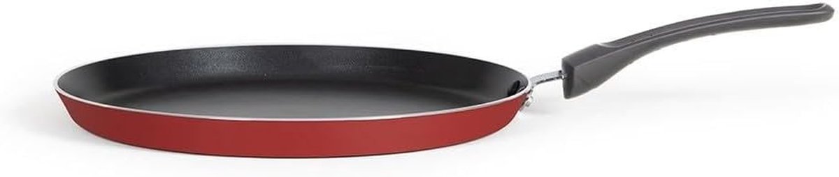 Pannenkoekenpan - Crêpemaker - Lekker Bakken - Antiaanbaklaag - 26 cm - Zwart