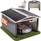 Gardebruk Robotmaaier Garage - Zadeldak Metaal 86x100x63cm Antraciet