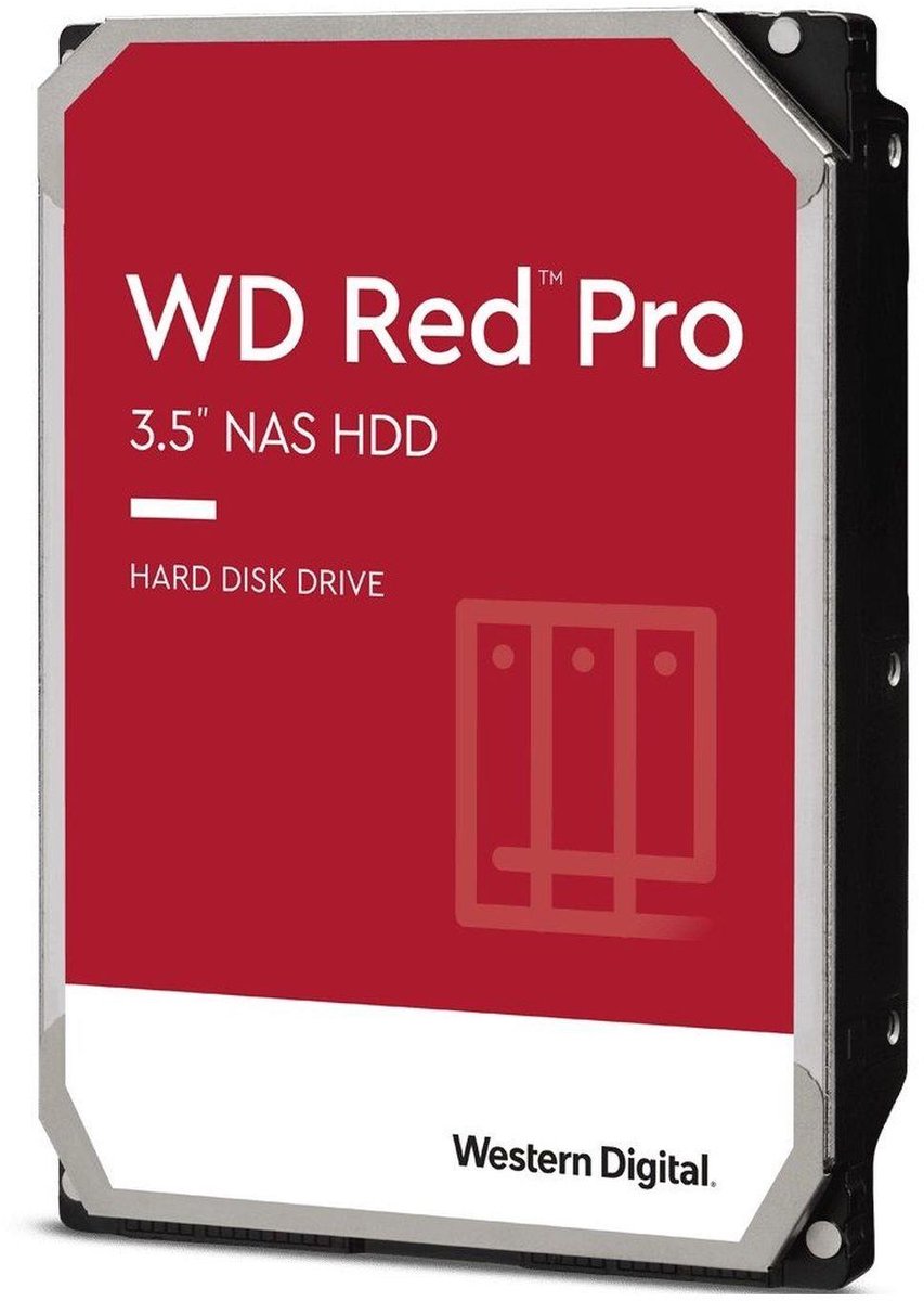 Western Digital Red Pro - Interne Harde Schijf - NAS HDD - 512MB Cache - 14 TB