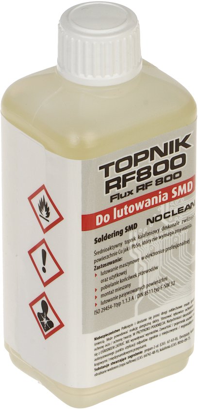 Thermopâte | AGT-109 | Flux de soudure | RF800 | bouteille 100 ml. | Pour la soudure CMS