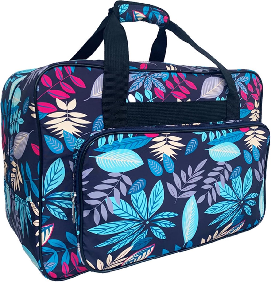 Naaimachine Tas - Opbergtas Naaiwerk - Naaiaccessoires Organiseren - Grote Capaciteit - 46 x 23 x 32 cm - Donkerblauw