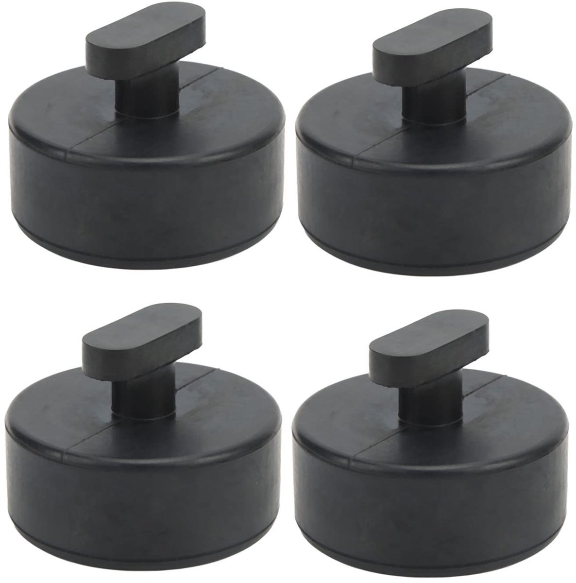 Dailygoods- Jack Pad - 4 Stuks - Rubber - Ondersteuning Pad - Vervanging voor C5/C6/C7/C8/GS/Z - Essentieel Accessoire - Hoogwaardige Grip - Krikpuck