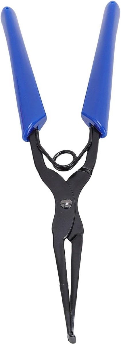 Vezeltang - Punt tang - Onderhoud reparatie - Roestvrij staal - 22.3 cm lengte - Zwart