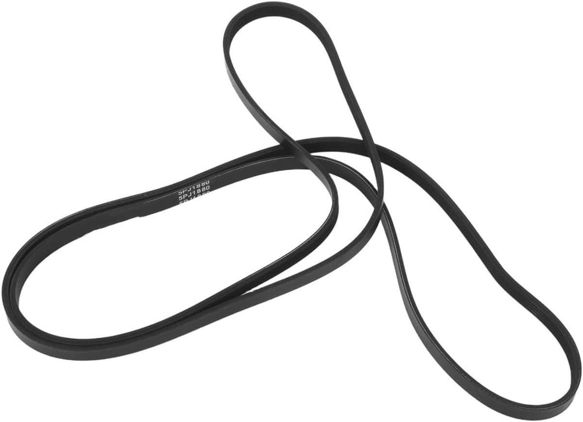 Vervangende Rubberband Droger Riem Droger Reparatie Duurzaam Geluidsarm 60cm Lengte Zwart