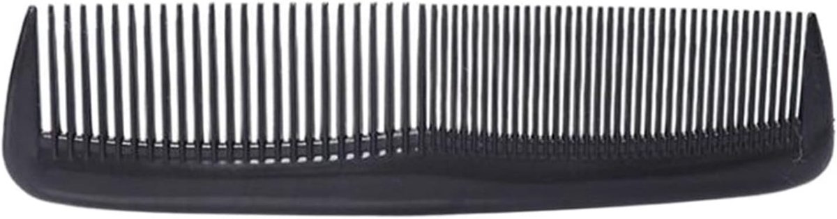 Carbon Fiber Kam - Push Shear Kam - Haar Verzorging - Veilig voor Haar - 4.2 x 20 cm - Zwart
