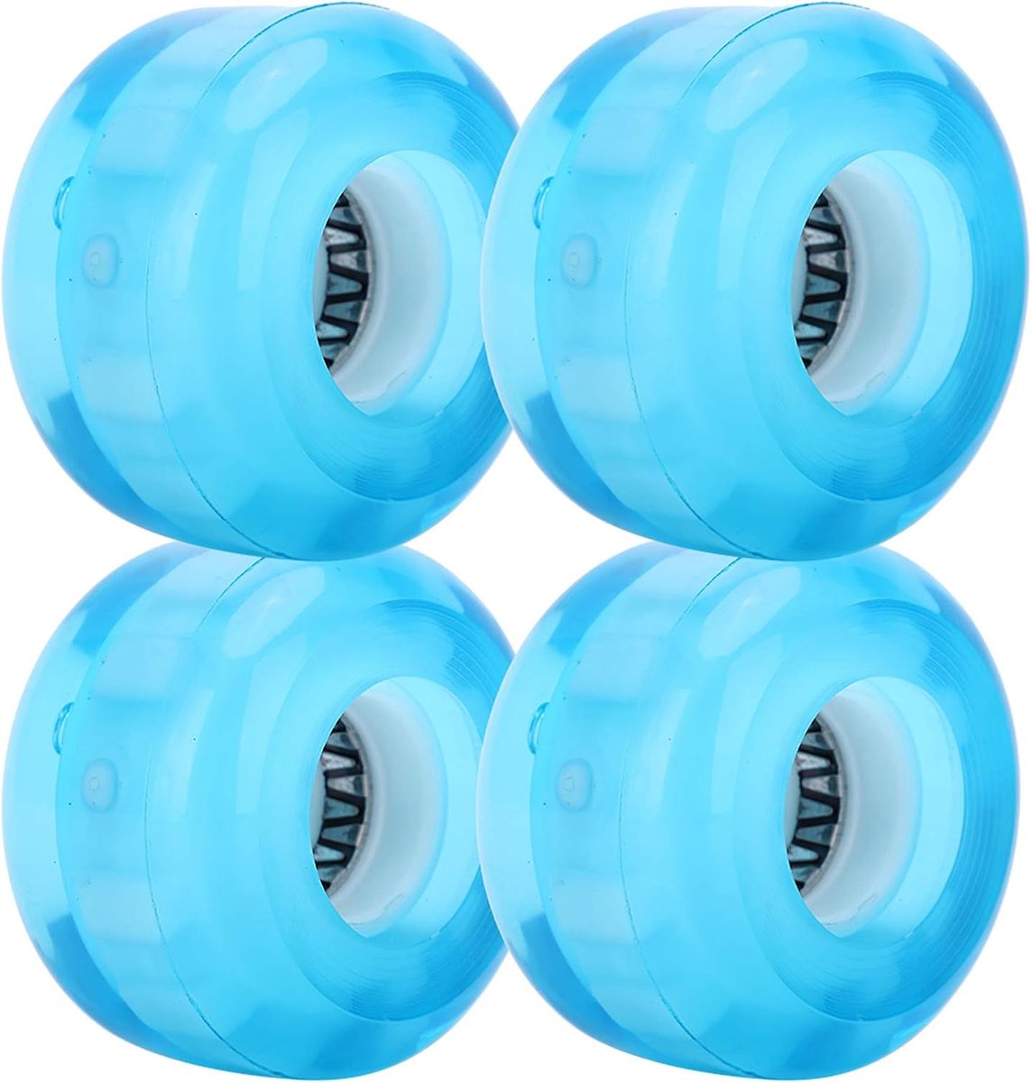 Skateboardwielen Set Longboard Wielen Soepel Rijden Hoge Elasticiteit 4 stuks 52 mm
