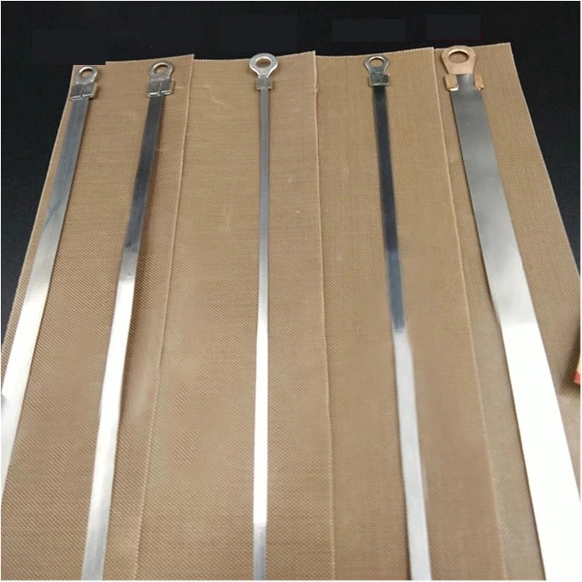Impuls Sealer Onderdelen - Verwarmingselement Strip - Verpakkingen Sluiten - Inclusief Telfon Riem - 300mm 3mm - One Color