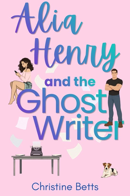 Alia Henry 1 - Alia Henry and the Ghost Writer - cover