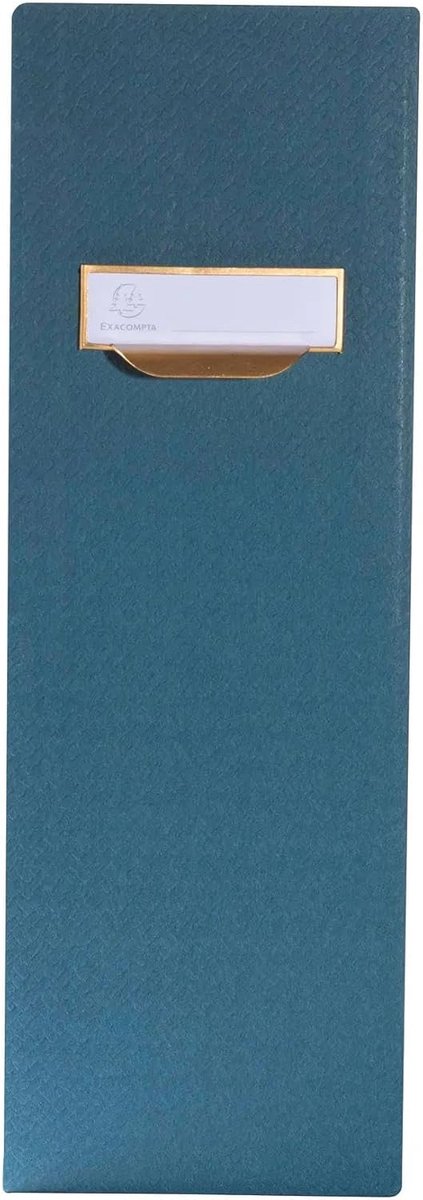 Magazinehouder - Opbergmap Catalogus - Bureau Organiseren - Gemaakt van Karton - 10 cm rug - Blauw