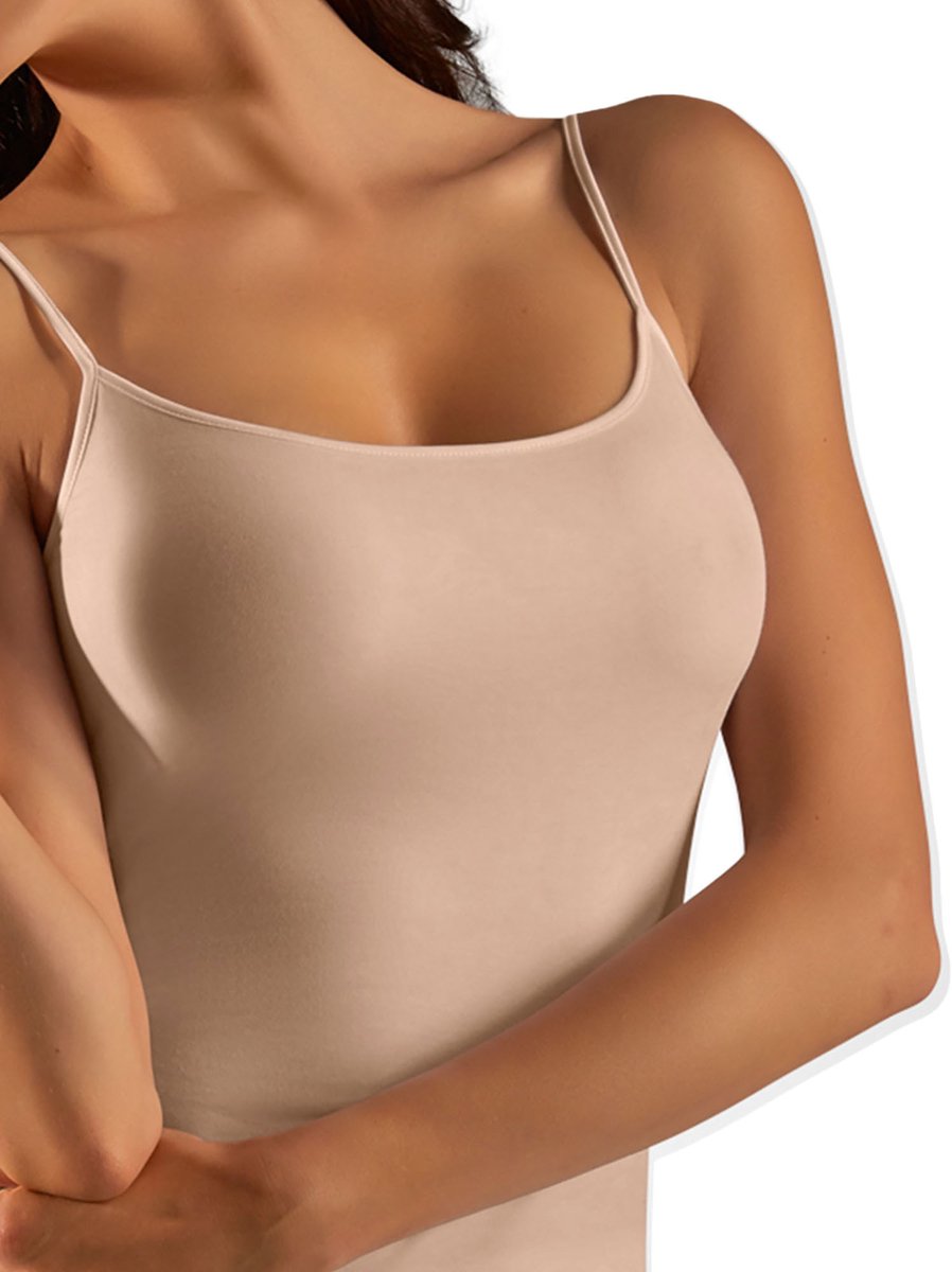 2-pack Dames spaghettitop Pure