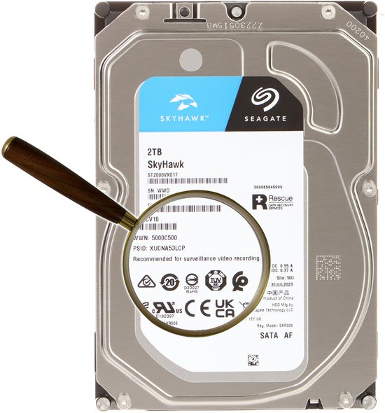 Seagate SkyHawk 3.5' 2 TB SATA III van Seagate — afbeelding 2