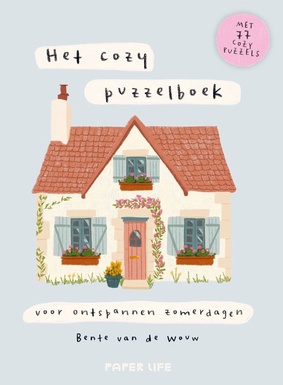 Het cozy puzzelboek voor ontspannen zomerdagen - cover