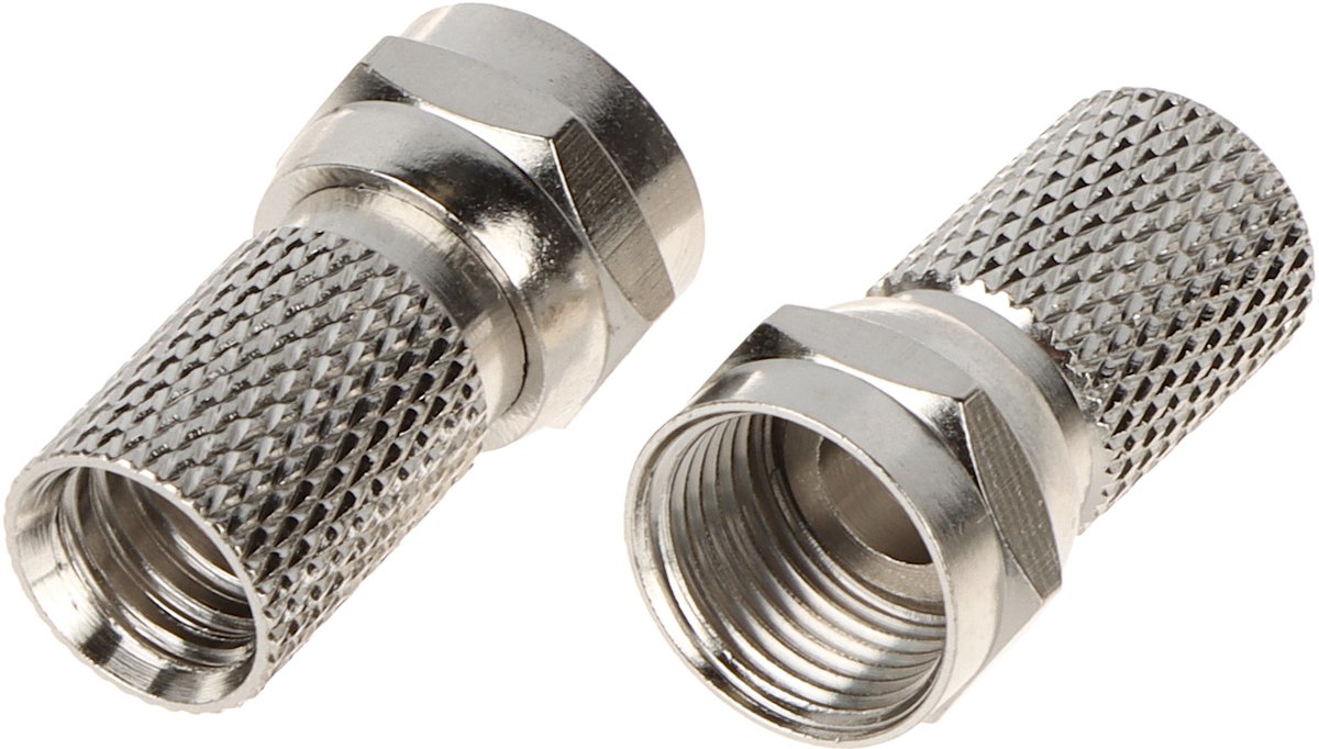 Axing CFS F-type 100stuk(s) f coaxconnector, F- connector