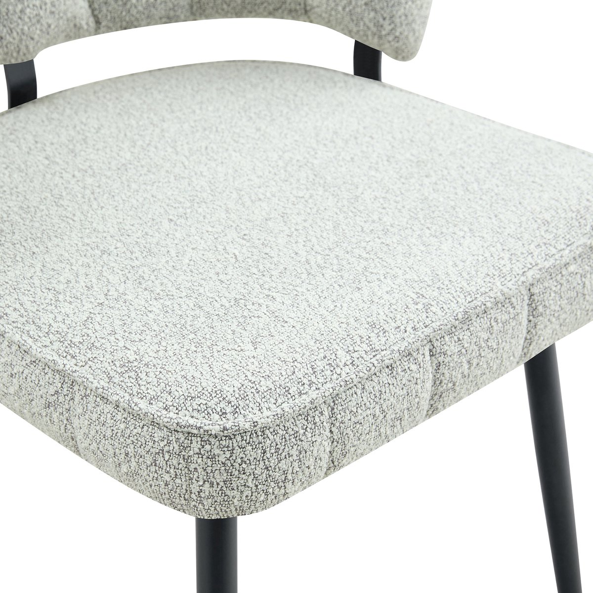 MODENUIT Eettafelset 107 cm - Ronde Tafel met Dubbele Opberglagen - Voor Eetkamer - MDF en Metaal - Lichtbeige Lichtbeige, Walnoot, Zwart