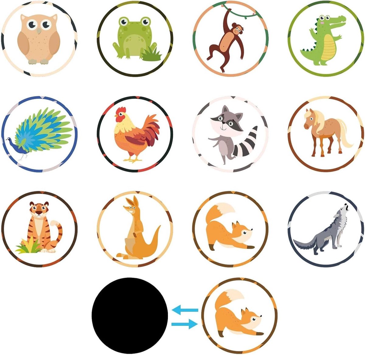 24 Stuks Potty Training Stickers - Herbruikbare Doelstickers voor Toilettraining, Kleurveranderende Plakstickers voor Jongens en Meisjes, Effectieve Hulp bij Zindelijkheidstraining
