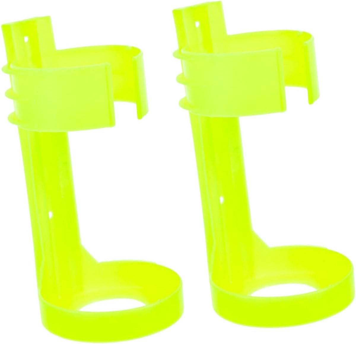 Brandblusser Hanger - Muurbeugel - Veilige Opslag - Ergonomisch Ontwerp - 19x10x10cm - Geel