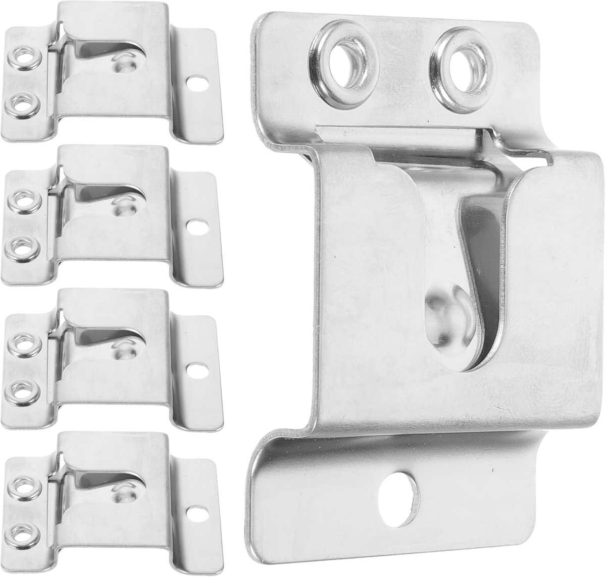 Microfoon Houder - Microfoon Clip - Opnemen Muziek - Compact Ontwerp - 4.8 x 3.5 cm - Zilver