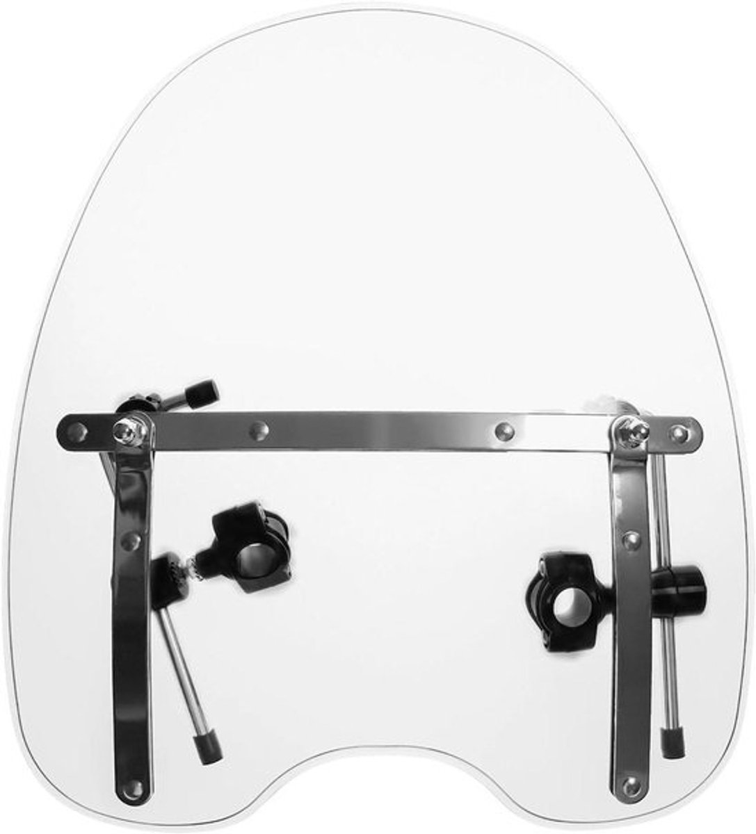 Motorfiets Windscherm - Voorruit Deflector - Bescherming Motorrijder - HD Transparant - 15.75 inch - Helder
