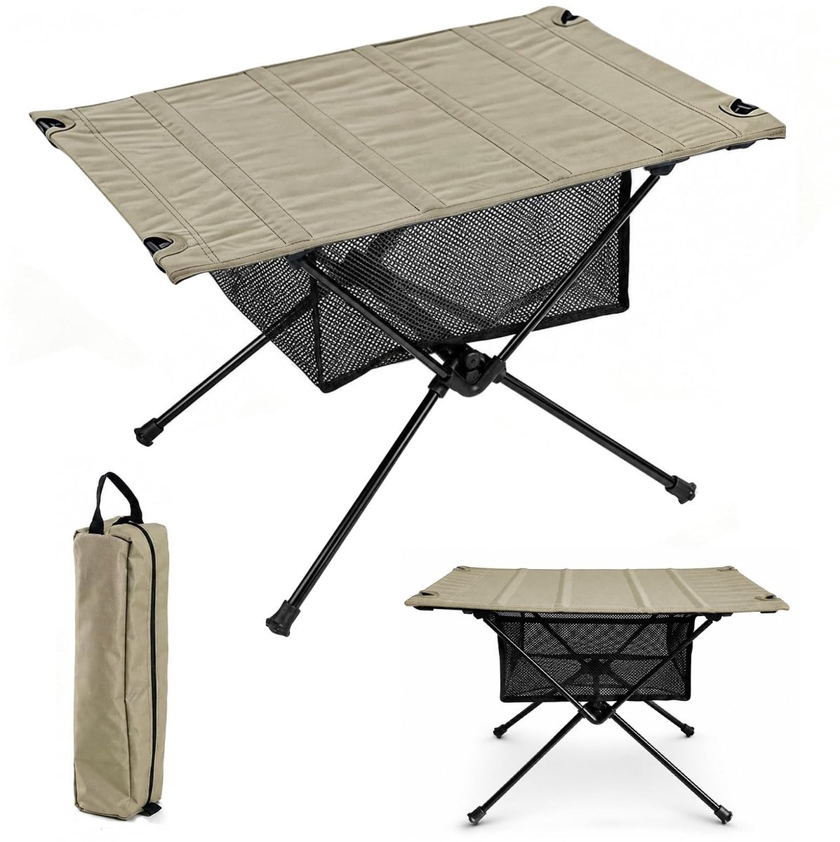 Opvouwbare Campingtafel - 60 x 40 x 39 cm Met Draagtas