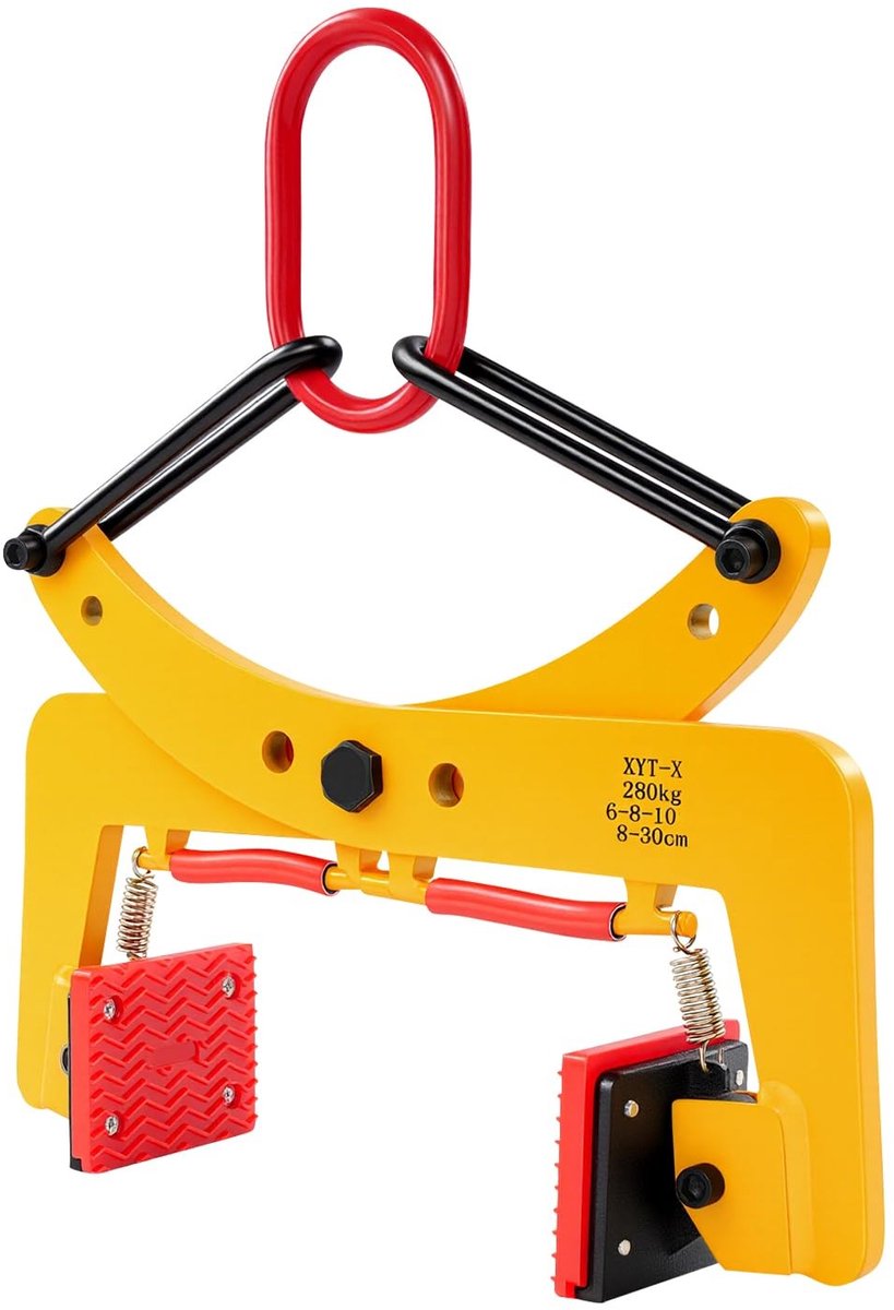 Stoeprandtang - Zware belasting steenhefapparaat - Verstelbare opening 8-30 cm