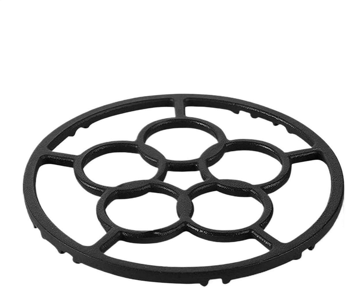 Pannenring voor fornuis - Gietijzeren onderzetter 18,3 cm