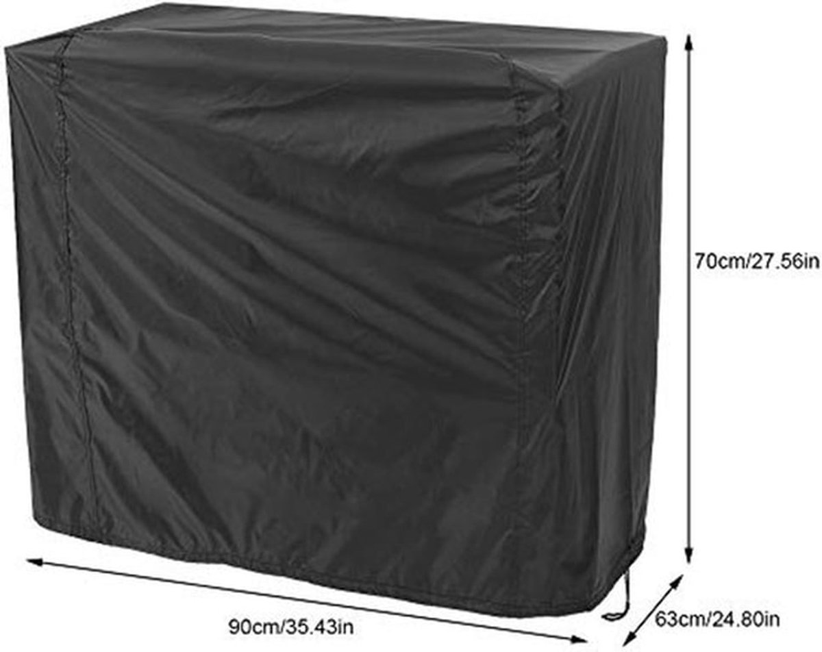 Waterdichte grillhoes, buitenbarbecue-accessoires, stof- en regenhoes, robuuste scheurbestendige patiogrillbeschermer (80 * 66 * 100 cm)