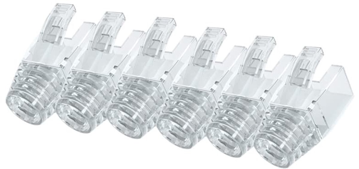 RJ45 Connector Cover - 50 Stuks - Transparant